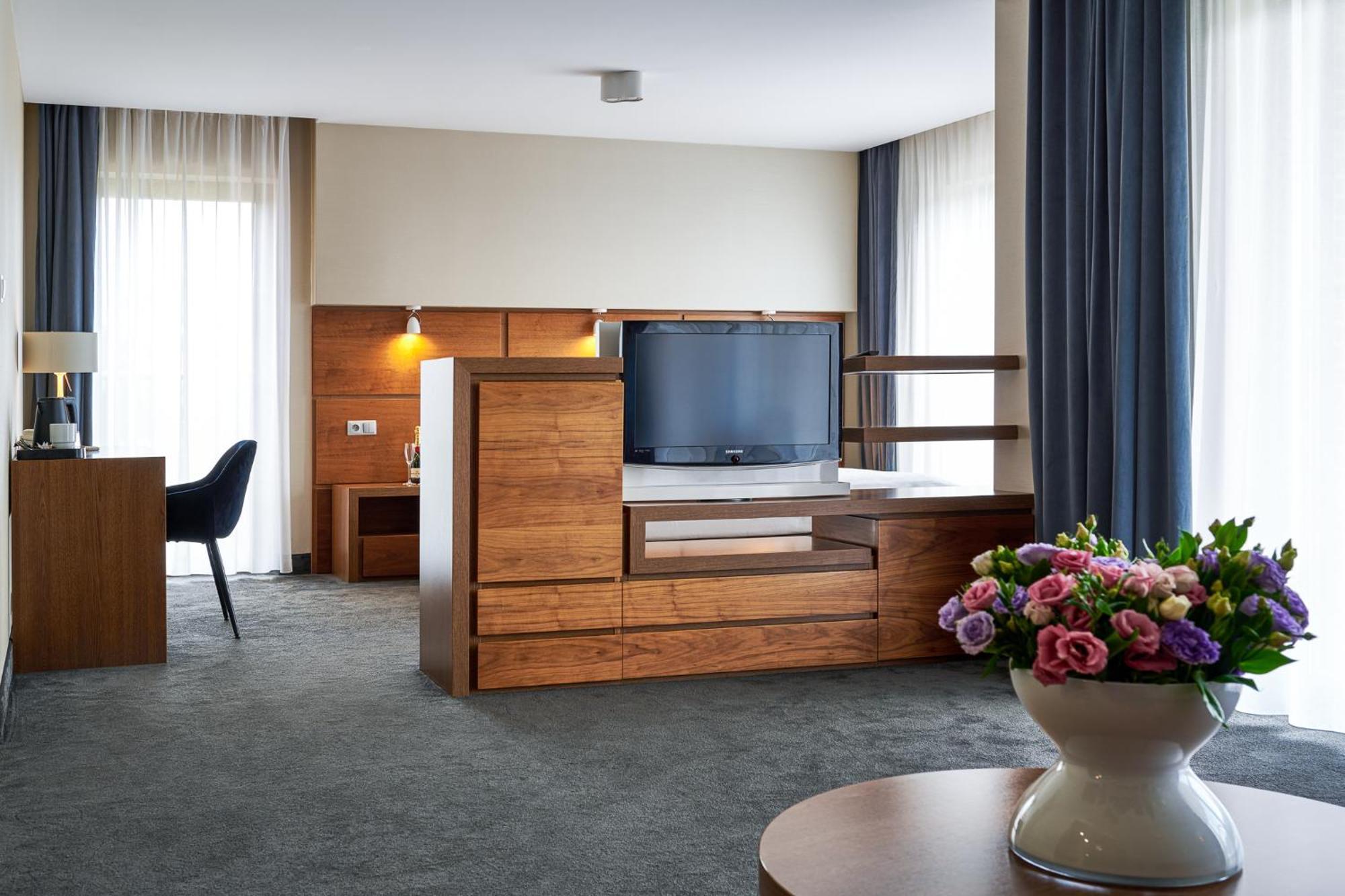 Willa Port Ostróda Exteriér fotografie A room at the hotel