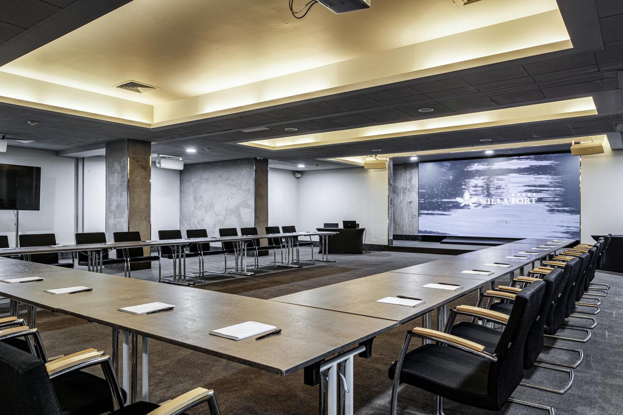 Willa Port Ostróda Exteriér fotografie Meeting room